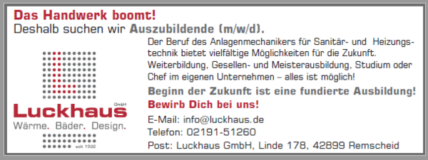 Bewirb Dich bei uns! Bewirb Dich bei uns!